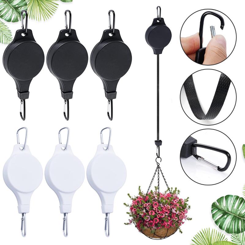 Gardening Tools Basket - خطاف تعليق نباتات قابل للتعديل والتمديد
