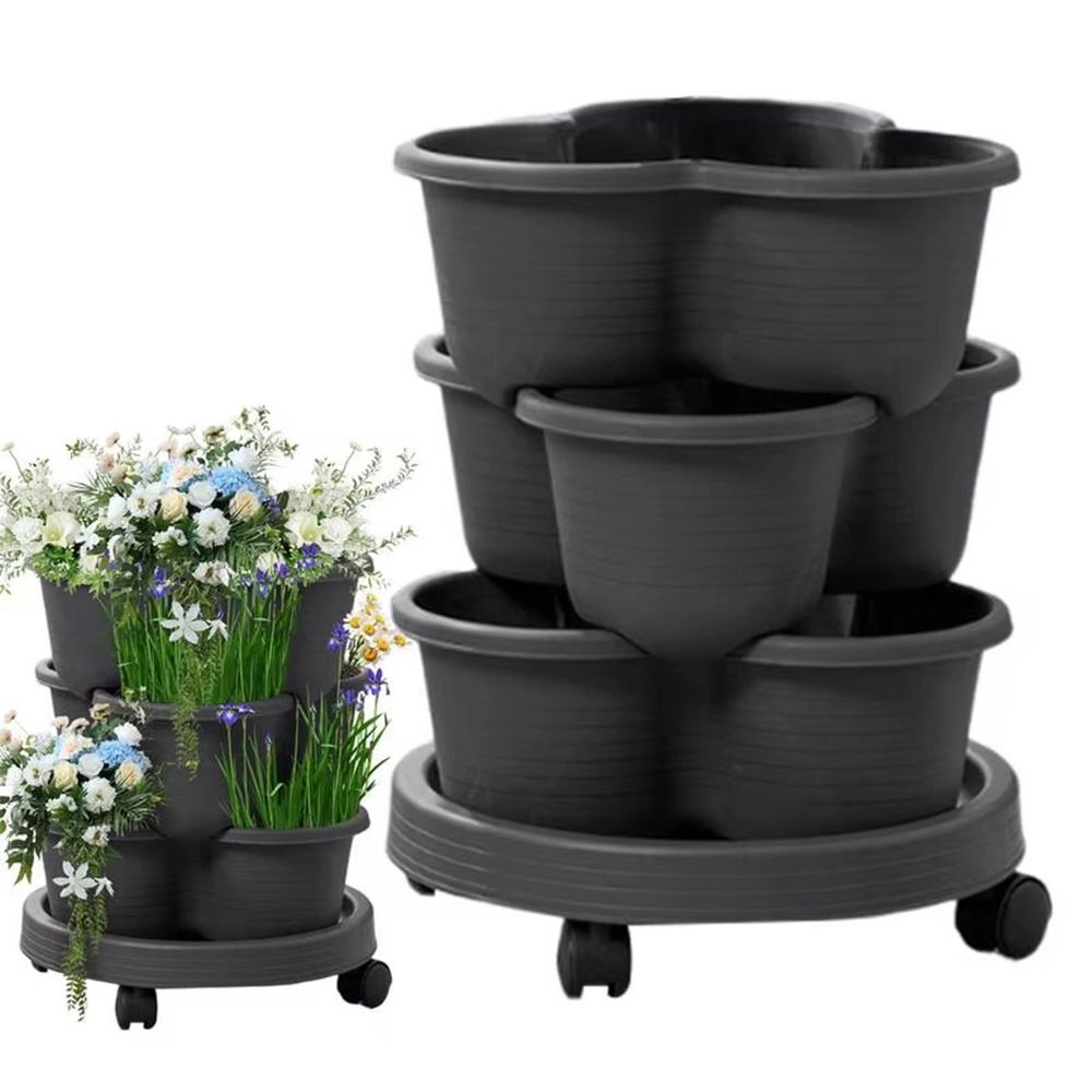 Vertical Wall Planter - أصيص زهور عمودي جديد قابل للتكديس