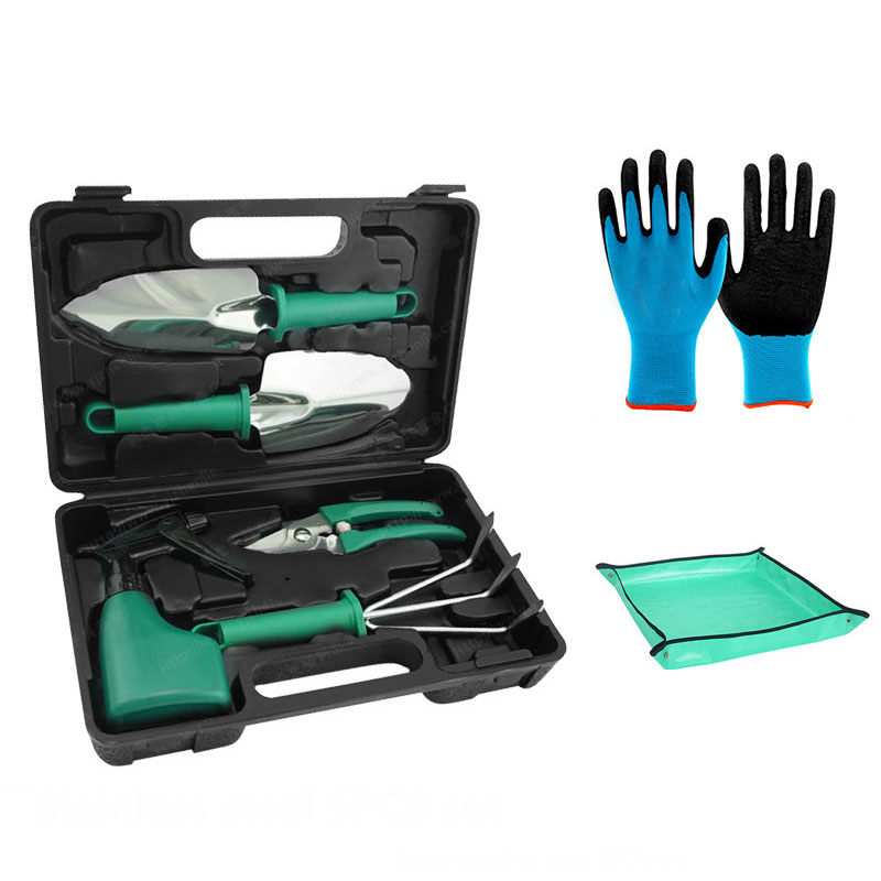 Gardening Tools Bag - مجموعة أدوات الحدائق من الفولاذ المقاوم