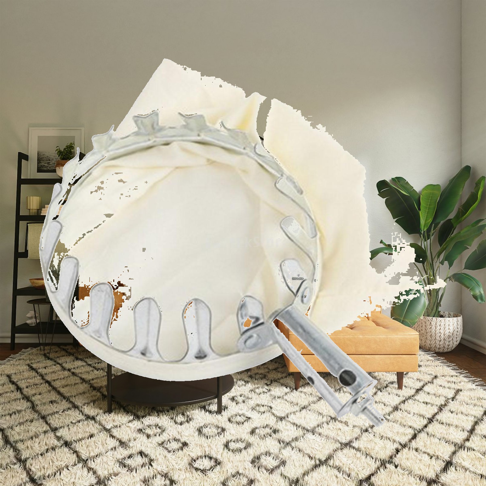 Gardening Tools Basket - أداة قطف الفواكه، سلة حصاد الفواكه،