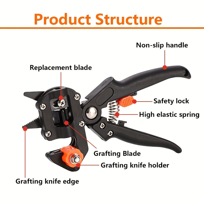 مقص تقليم صناعي من الفولاذ الم - مراجعة Gardening Tools Bag وسعره
