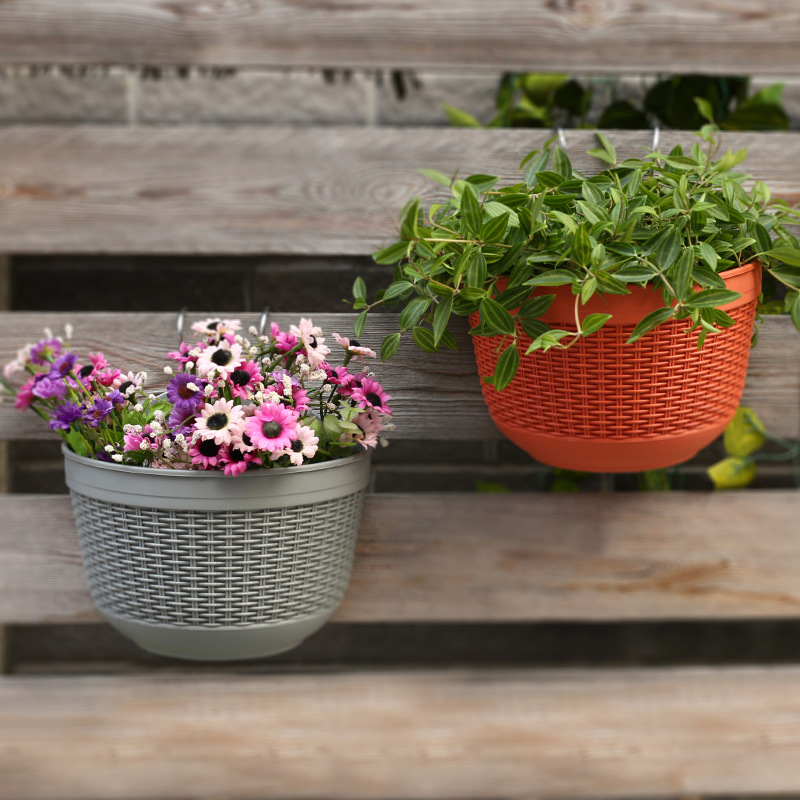 شرفة الديكور شبه دائرية الحائط - مراجعة Vertical Wall Planter وسعره