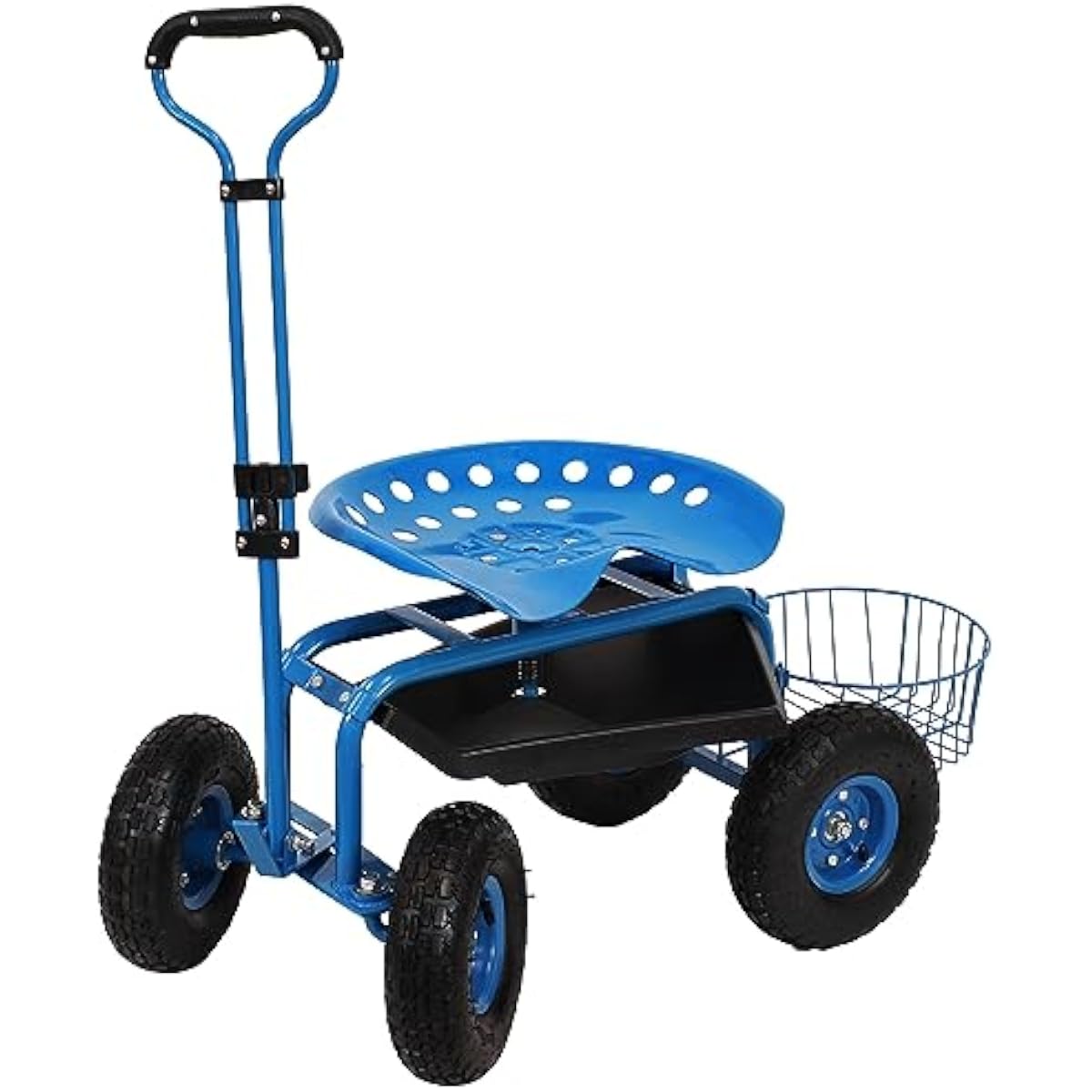 كرسي حديقة متين بعجلات، يمكن ت - مراجعة Gardening Tools Basket وسعره