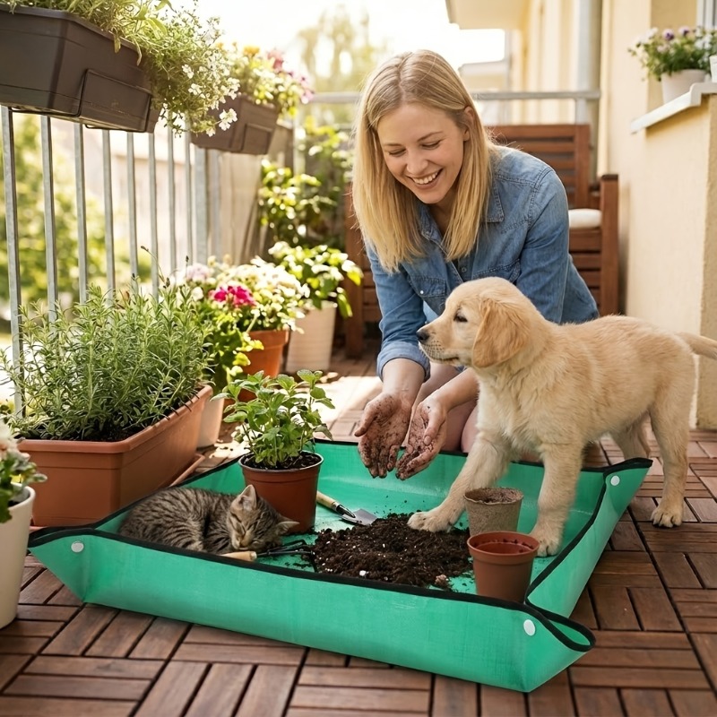 حصائر للحدائق المنزلية، أدوات  - مراجعة Gardening Tools Basket وسعره
