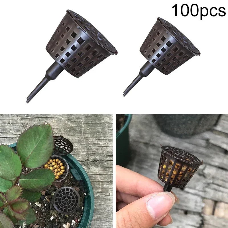 100 قطعة من البلاستيك حديقة بو - مراجعة Gardening Tools Basket وسعره