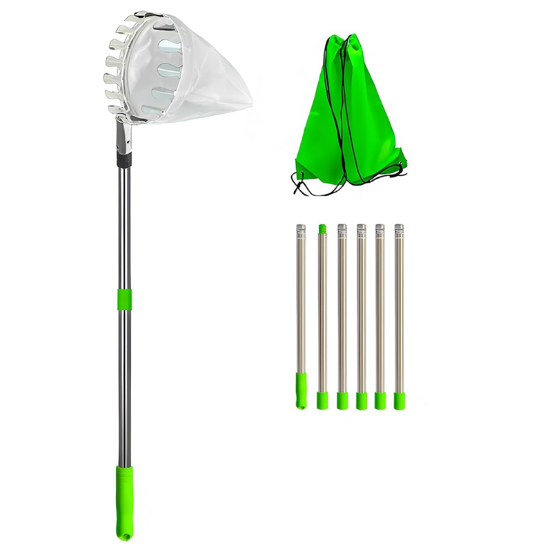 AS60-قطب منتقي الفاكهة مع حقيب - مراجعة Gardening Tools Bag وسعره