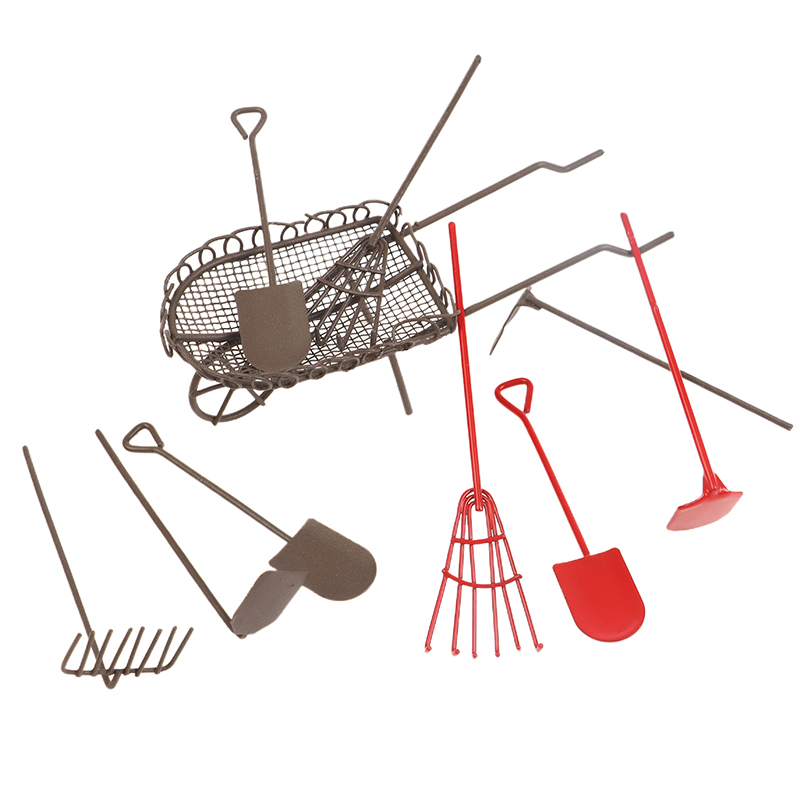 1/12 دمية محاكاة طقم أدوات الح - مراجعة Gardening Tools Bag وسعره