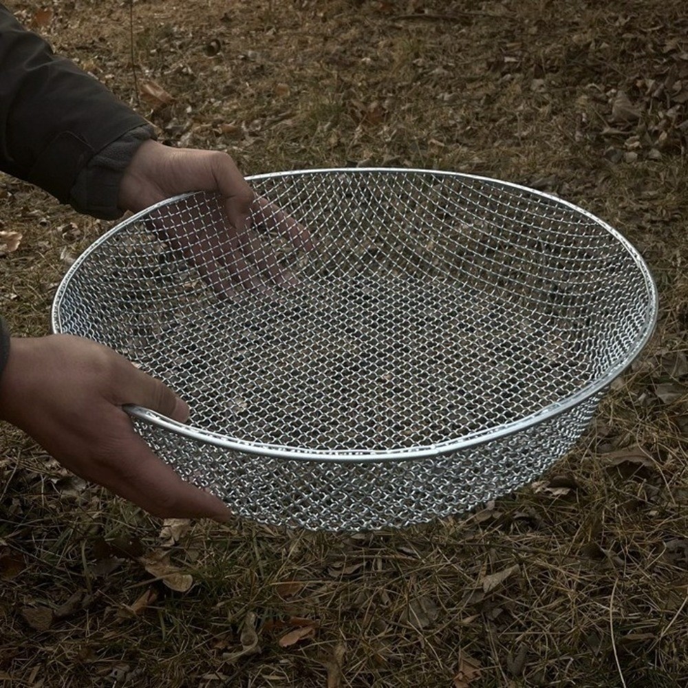 منخل تربة للحدائق بقطر 4/6/8 م - مراجعة Gardening Tools Basket وسعره