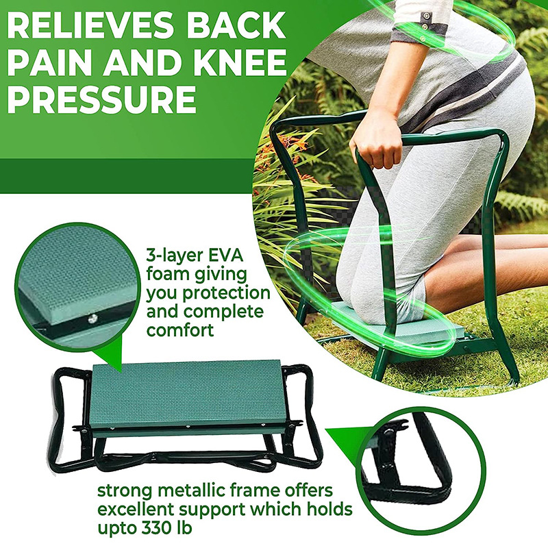 كرسي حديقة متعدد الوظائف قابل  - مراجعة Gardening Tools Bag وسعره