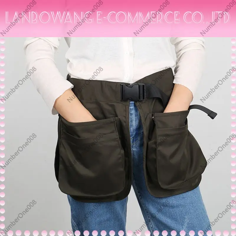 مريلة خصر قماشية نصف طول مع حق - مراجعة Gardening Tools Bag وسعره