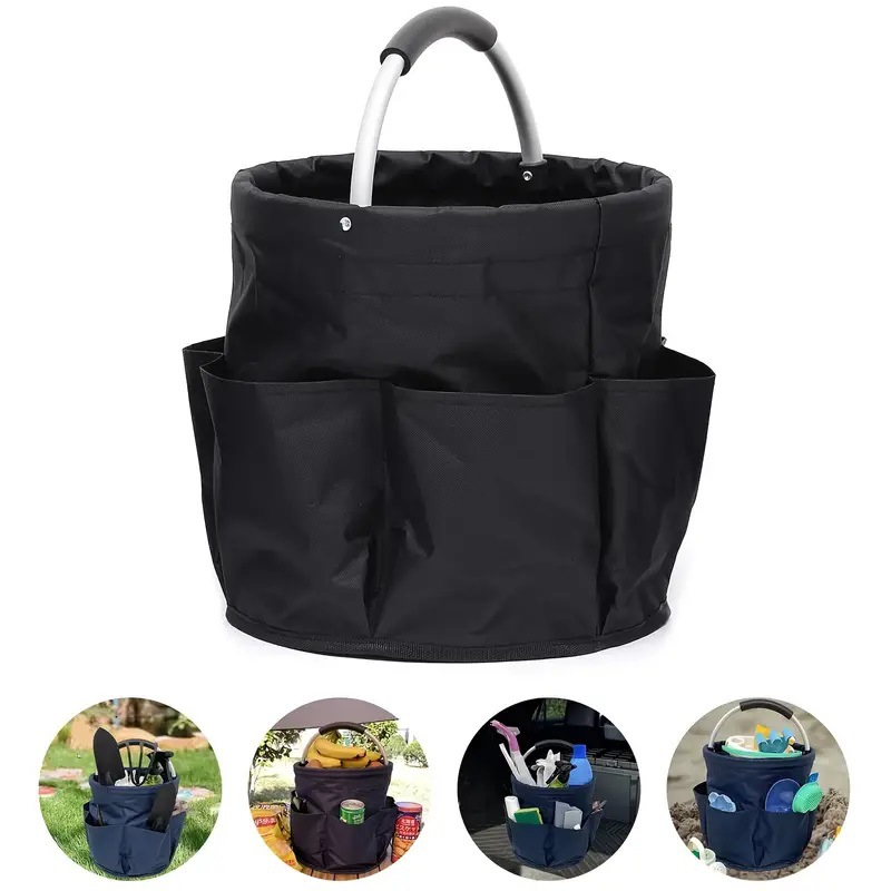 حقيبة تنظيم كبيرة قابلة للطي ل - مراجعة Gardening Tools Basket وسعره